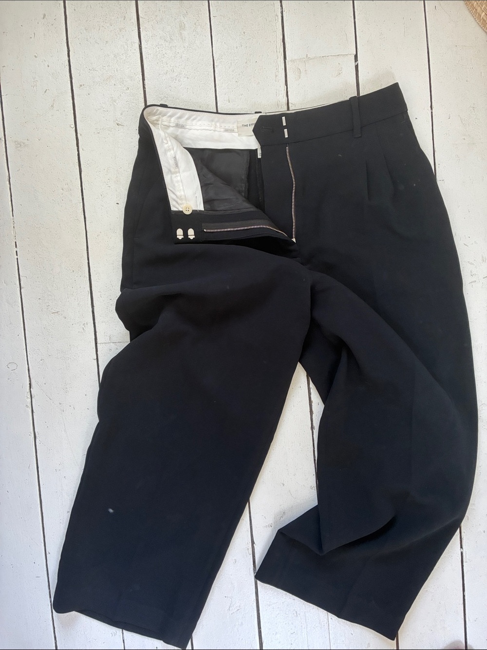 Effortless Pant Aritzia Black Pleated Dress Pants